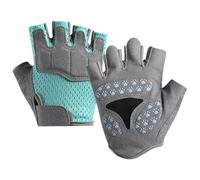 Mecmbj Guantes de Ciclismo Niñas y Niños, Antideslizantes, Cómodos y Transpirables, Guantes Bici Niño, para Ciclismo, Escalada, Patinaje sobre Hielo(Verde)