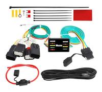 MECMO 56407 Arnés de cableado de remolque de 4 pines para Jeep Wrangler JL/JLU 2018-2023, Jeep Gladiator JT 2020-2023, Jeep Wrangler Unlimited 19-23, cableado de enganche de remolque para JL