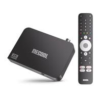 MECOOL Android TV Box, KT2 Android 11.0 2G+32G Android Boîtier TV DVB-T/T2 Amlogic S905Y4 HDR 10+ 4K UHD Dolby Audio, Google Netflix Certifié Prime Google Assistant Dual WiFi 5 TV Box