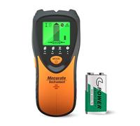 Mecurate Sensor de escáner de pared 5 en 1 con pantalla LCD y alarma de audio para madera, CA, alambre vivo, pernos de metal, detección de tuberías