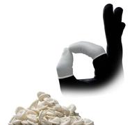 MED-COMFORT - Dedos de látex sin polvo, 100 unidades, en 4 tamaños, tallas 3