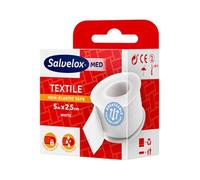 Med Esparadrapo Textil Blanco 5Mx2.5Cm