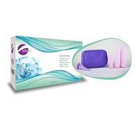 Med Italia Service - Dilatadores vaginales para reducir el dolor pélvico en caso de vaginismo o vulvodinia - Kit de 3 unidades (VELVI MAXI)