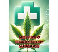 Med Surg and Pharmacology Notebook: Blank Templates for Medical Surgical and Pharmacology for Nurses & Healthcare Professionals 8.5x11 in.