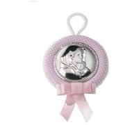 Medaglione Capoculla Innocenti Argenti Madonna Ferruzzi Rosa