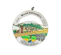 Medalla de escalada Kilimanjaro, Uhuru Peak Tanzania 5895M AMSL, 'El Techo de África'