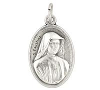 Medalla de San Faustina y Divina Misericordia Jesús
