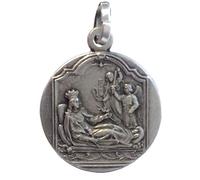 Medalla de Santa Filomena de Plata Maciza 925 - Las Medallas de Los Patronos … …