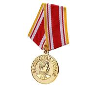 Medalla de Stalin soviética, construcción fuerte, detalle fino, medalla alemana de guerra patriótica soviética, de aleación de aluminio de zinc, medalla conmemorativa para coleccionistas y