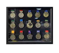 Medalla Deportes Cuadro Mostrar,Armario De ExhibicióN De Medallas PráCtico,Caja Expositora De Medallas Individual,FáCil De Instalar,Durable,para Corredores,FúTbol,Gimnasia,Todos Los Deportes