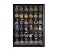 Medalla Deportes Cuadro Mostrar,Armario De ExhibicióN De Medallas PráCtico,Caja Expositora De Medallas Individual,FáCil De Instalar,Durable,para Corredores,FúTbol,Gimnasia,Todos Los Deportes