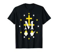 Medalla milagrosa católica Nuestra bendita madre María Inmaculada Camiseta