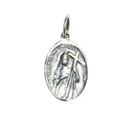Medalla Santa Elena 2,5cm Plata De Ley 925