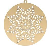 Medallion Barok 20X21X0,4Cm Snowflake