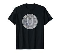 Medallón con escudo familiar de Santa Juana de Arco Camiseta