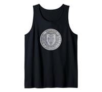 Medallón con escudo familiar de Santa Juana de Arco Camiseta sin Mangas