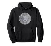 Medallón con escudo familiar de Santa Juana de Arco Sudadera con Capucha