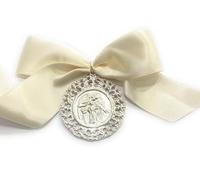 MEDALLÓN CUNA ANGEL B/BEIGE