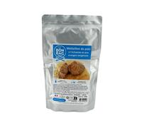 Medallón de cerdo a la chalota y naranjas sanguinas