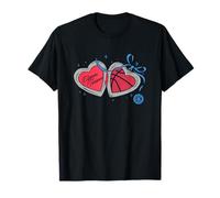 Medallón de corazón del Día de San Valentín de los Clippers de la NBA Camiseta