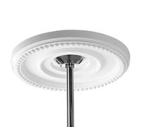 Medallón Para Lámpara - Decoración De Medallón De Techo, Decoración De Base De Luz De Ventilador De Techo | Iluminación De Estilo Europeo, Base De PU, Rosa Para Moldura De Pared, Candelabro, Dosel, Do