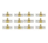 Medallón Tabeez de latón chapado en plata con forma cilíndrica en ambos lados que se puede abrir con hueco, amuleto Taveez, colgante Tabiz para unisex y todas las edades, paquete de 12