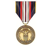 MEDALS OF AMERICA EST. 1976 Medalla conmemorativa jubilada de las Fuerzas Armadas, bronce, talla única