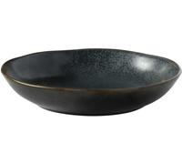 Medard de Noblat Plato de ensalada & pasta (x6) Gres Azul Oscuro