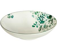 Medard de Noblat Plato de ensalada & pasta (x6) Gres Verde/Azul