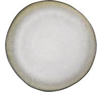 Medard de Noblat Plato llano (x6) Gres Marron clair