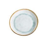 Médard de Noblat Shadow Aqua Platos Postre, Gres, Aguamarina