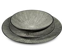 Medard de Noblat Vajilla de 18 piezas Gres Gris claro