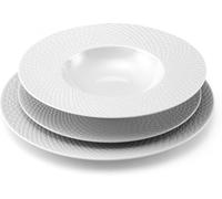 Medard de Noblat Vajilla de 18 piezas Porcelena Blanco