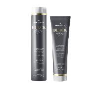 Medavita BLACK Blondie Set Neutralizante Rubio Extra Frío - Champú 250ml y Mascarilla 150ml