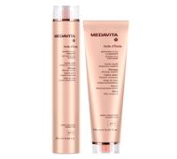 Medavita Huile D'Étoile Champú y Mascarilla - Tratamiento Iluminador para Cabellos Apagados
