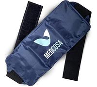 Medcosa Bolsa de gel frío para lesiones | Hielo flexible para deporte | Dolor en rodilla, hombro, espalda, cuello o cualquier lesión deportiva |Pack de hielo reutilizable para terapia frío o calor