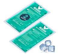 Medcosa - Set de bolsas de gel frío/calor | 2 bolsas de frío flexibles para lesiones deportivas, dolores musculares, ciática, migrañas y mucho más | Compresas de frío/calor reutilizables multifunción
