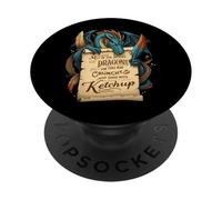 Meddle Not In The Affairs of Dragons For You Are Crunchy PopSockets PopGrip Adhesivo