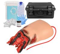 MedEduQuest Kit de entrenamiento de muslos para empacar heridas con torniquete, entrenador de trauma de extremidades inferiores para primeros auxilios y entrenamiento militar, entrenamiento de