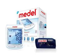 Medel 95123 - Medidor de presión de brazo automático, color blanco