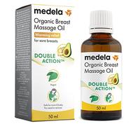 Medela Aceite de masaje orgánico para madres lactantes Alivia la sensibilidad y plenitud de los senos Fórmula totalmente natural con ingredientes nutritivos I Alivio cálido