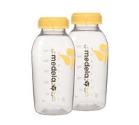 Medela Biberones para el almacenamiento de leche materna, Sin BPA, Paquete de 2 uds. de 250 ml, Pack de 2 biberones