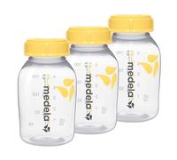 Medela Biberones para el almacenamiento de leche materna, Sin BPA, Paquete de 3 uds. de 150 ml