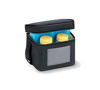 Medela Bolsa enfriadora de botellas con 4 biberones, bolsa portátil para almacenamiento de leche materna (150 ml cada uno)