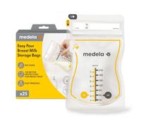 Medela - Bolsas de almacenamiento para leche materna, desechables e impermeables, con protección de leche, reciclables y sin BPA, capacidad de 210 ml