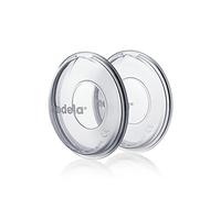 Medela copas recolectoras de leche materna, fabricadas con silicona, sin BPA, con diseño suave, flexible y cómodo, paquete de 2