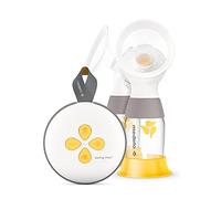 Medela - Extractor de leche eléctrico doble Swing Maxi, más leche en menos tiempo, recargable por USB, con protecciones PersonalFit Flex y tecnología Medela 2-Phase Expression