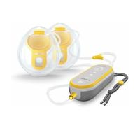 Medela Freestyle Hands-Free extractor de leche manos libres con copas colectoras para sujetador, compatible con aplicación, diseño manos libres y discreto