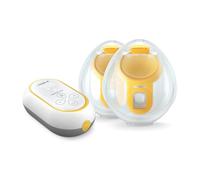 Medela Freestyle Mini Hands-Free extractor de leche eléctrico doble con copas de recogida Hands-Free y batería recargable de Medela.