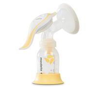 Medela Harmony extractor de leche manual, diseño suizo, compacto, con embudos PersonalFit Flex y tecnología 2-Phase Expression de Medela